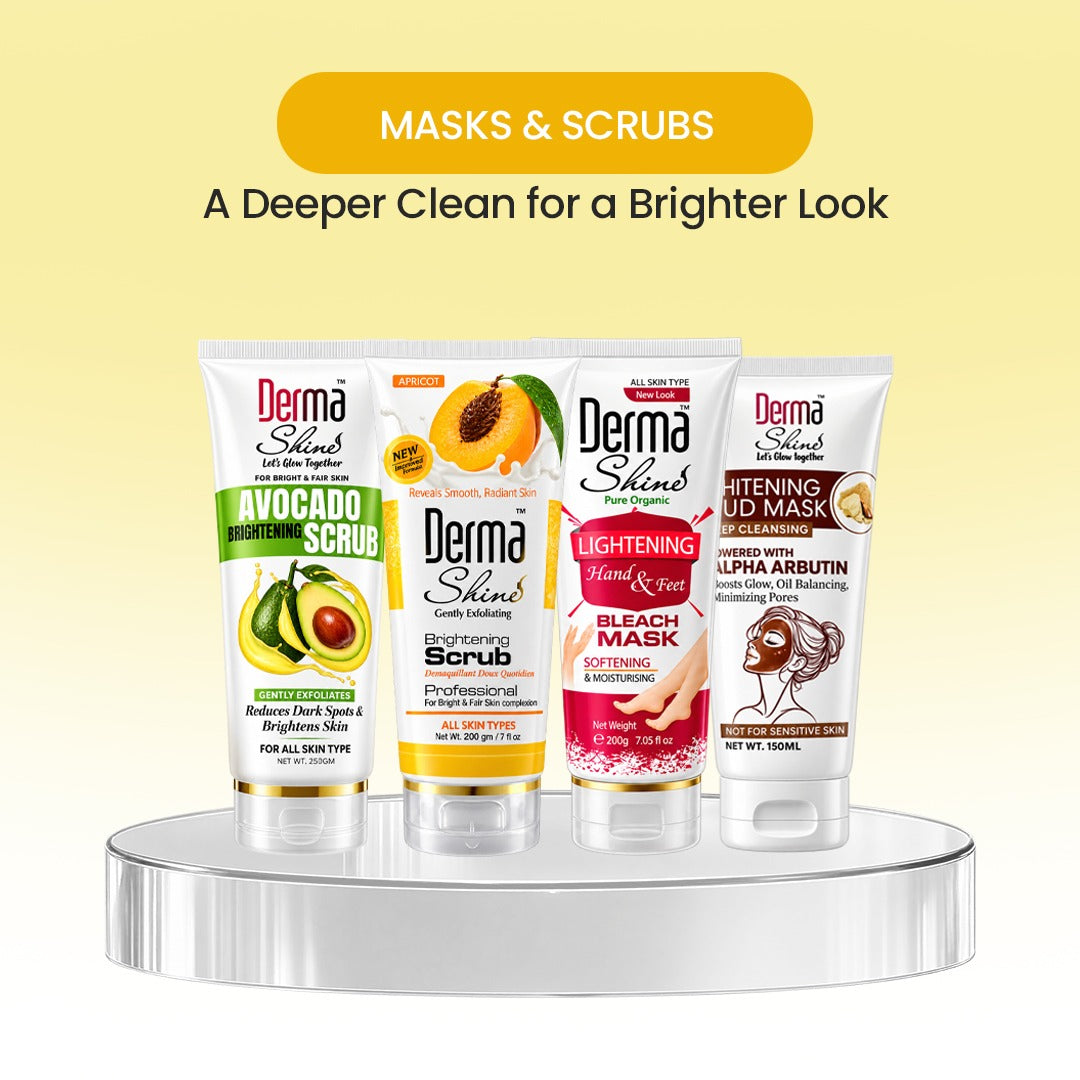 Derma Shine Masks & Scrubs