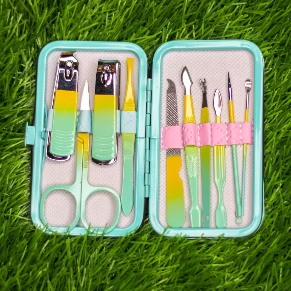 10 PCS Manicure Pedicure Kit - Lipcara