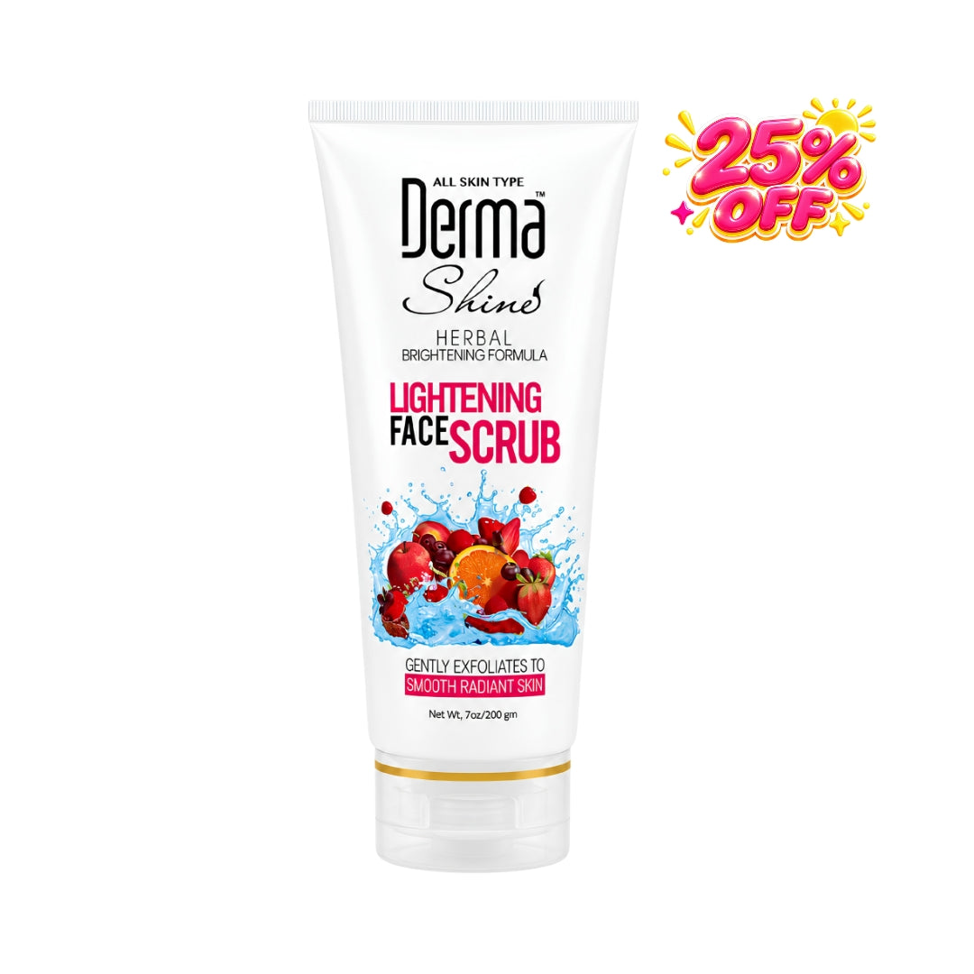 Derma Shine Lightening Face Scrub 200g