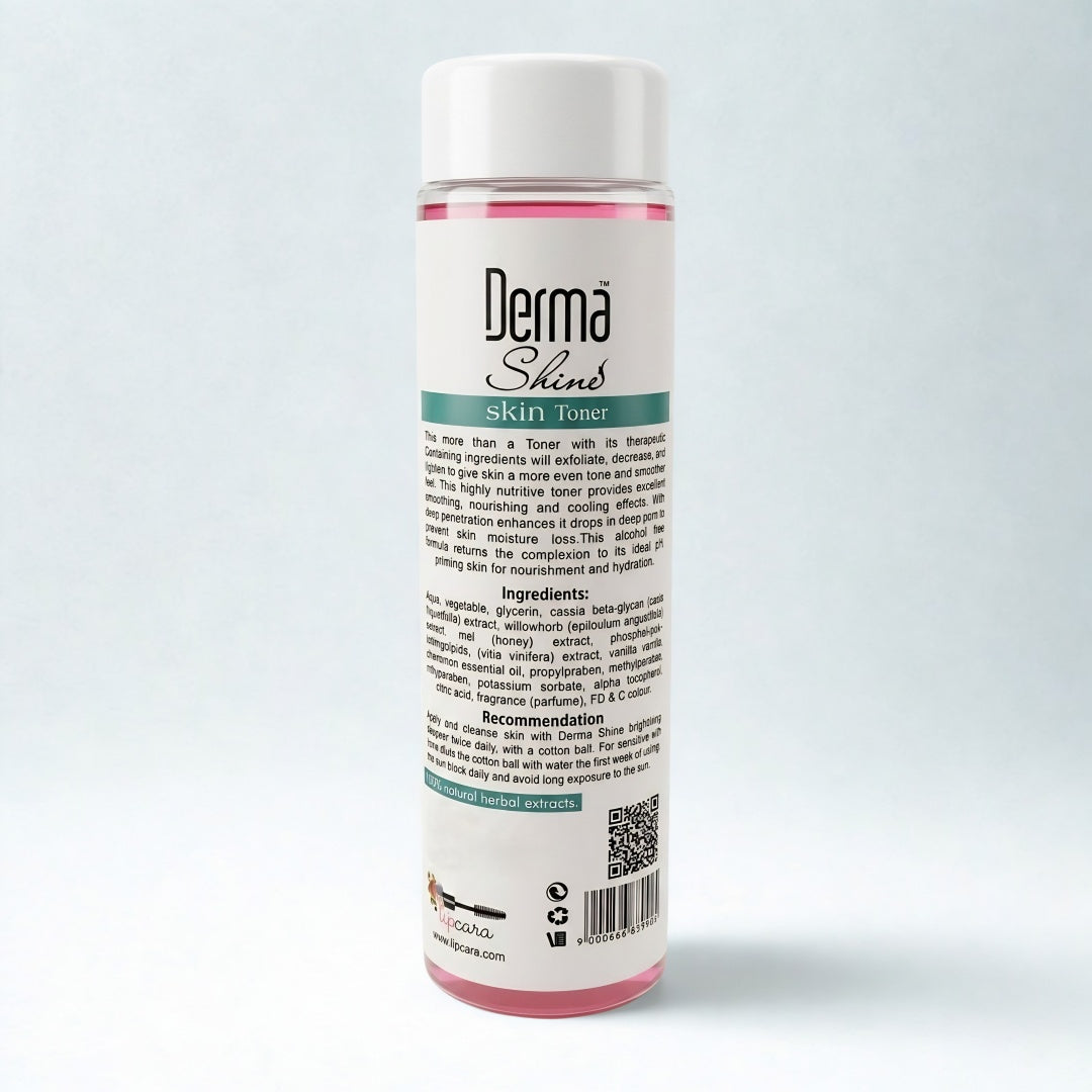 Derma Shine Brightening Skin Toner - Lipcara