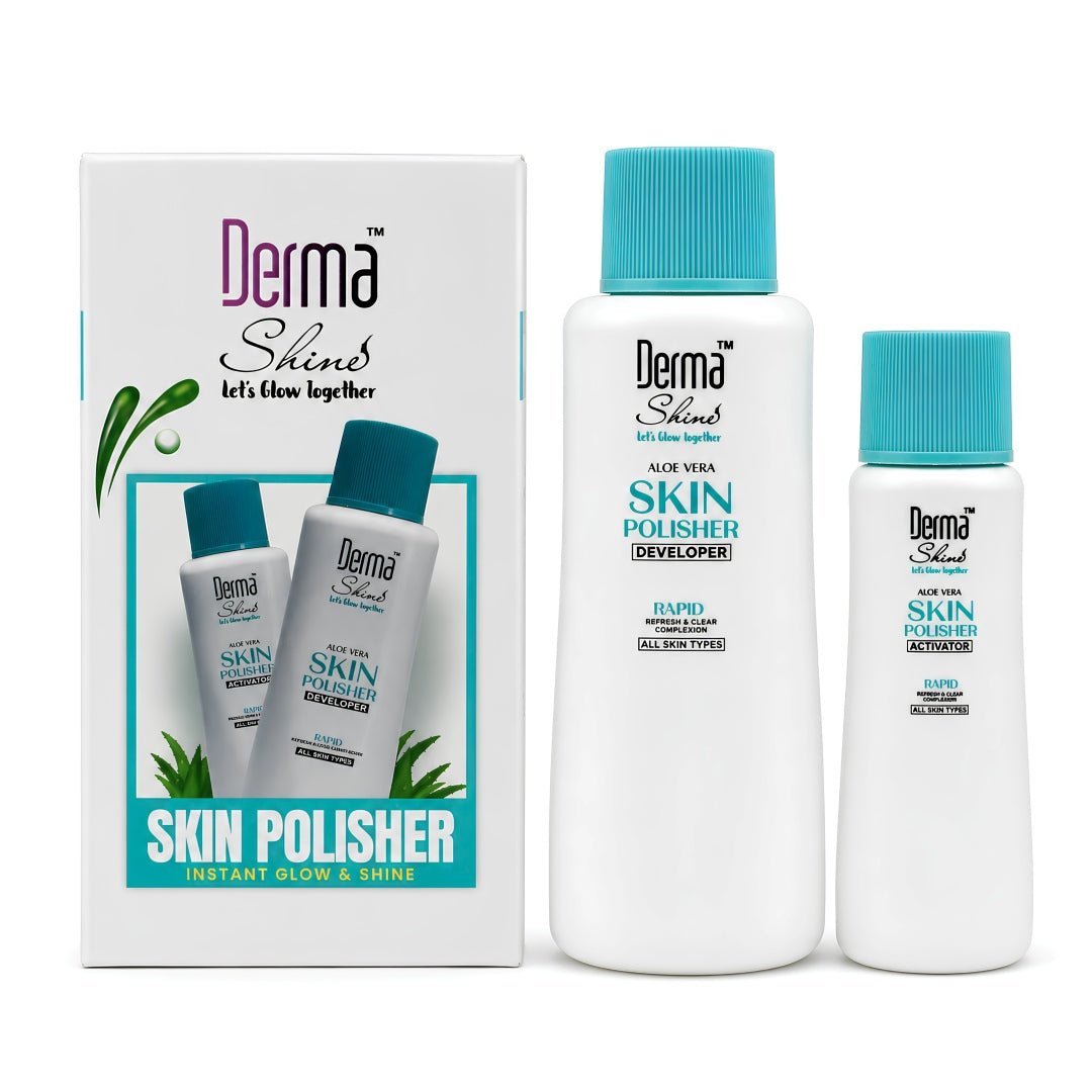 Derma Shine Skin Polisher Glow Polish Box - Lipcara