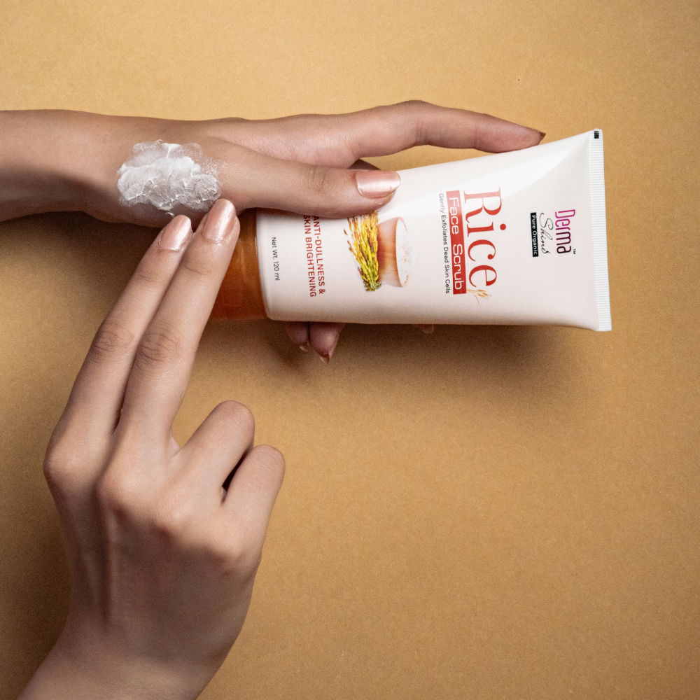Derma Shine Rice Face Scrub - Lipcara