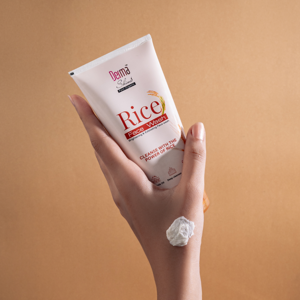 Derma Shine Rice Face wash