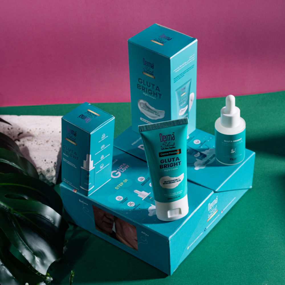 D Premium Gluta Glow Pair Duo Box  Lipcara