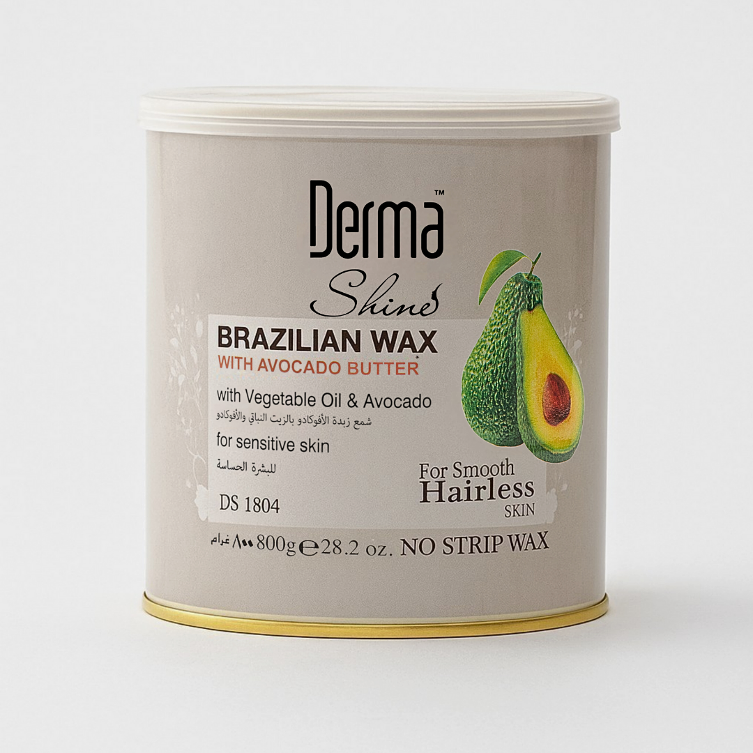 Derma Shine Brazilian Wax With Avocado Butter - 800 G - Lipcara