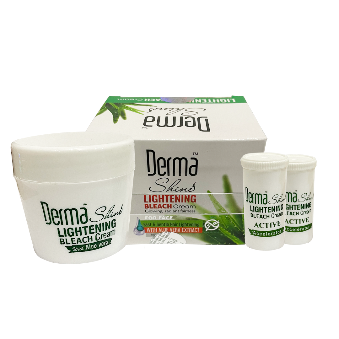 Derma Shine Hair Lightening Bleach Cream 60gm - Lipcara
