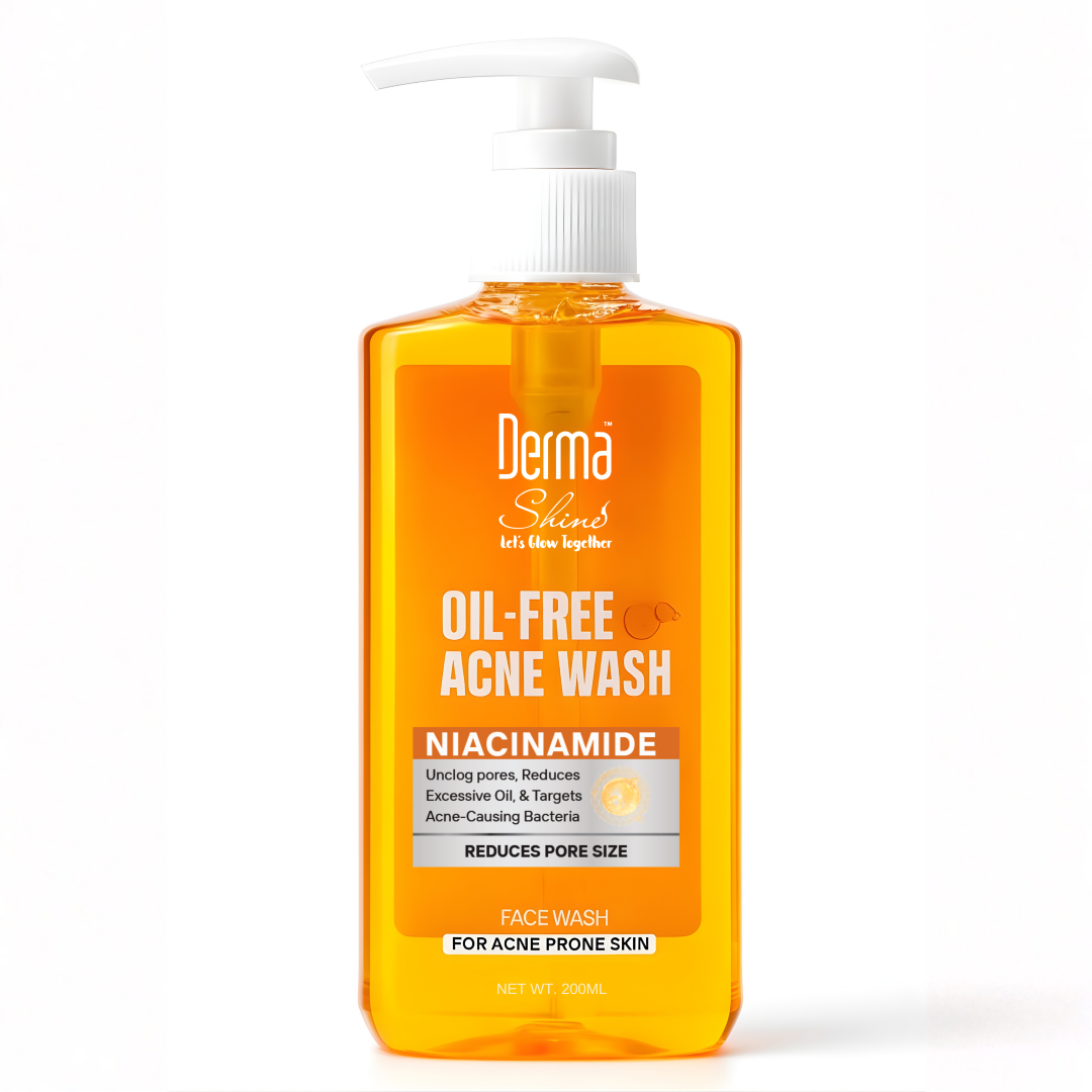 Derma Shine Oil Free Acne Wash 200ml - Lipcara