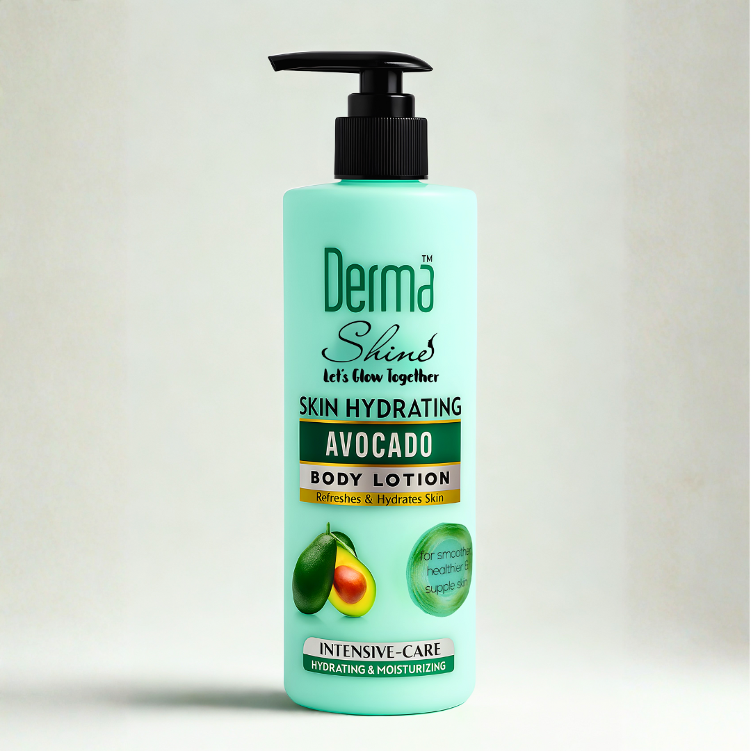 Derma Shine Skin Hydrating Avocado Body Lotion - Lipcara