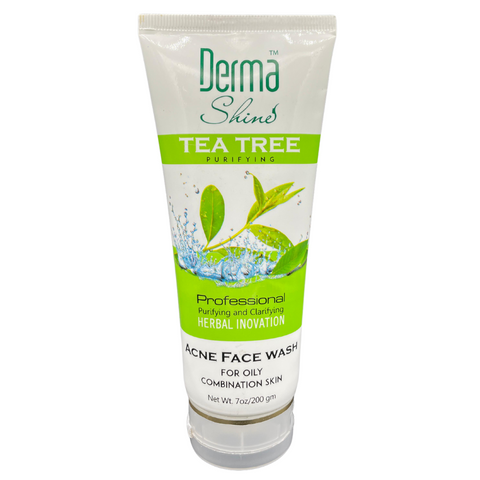 Derma Shine Tea Tree Acne Face Wash - Lipcara