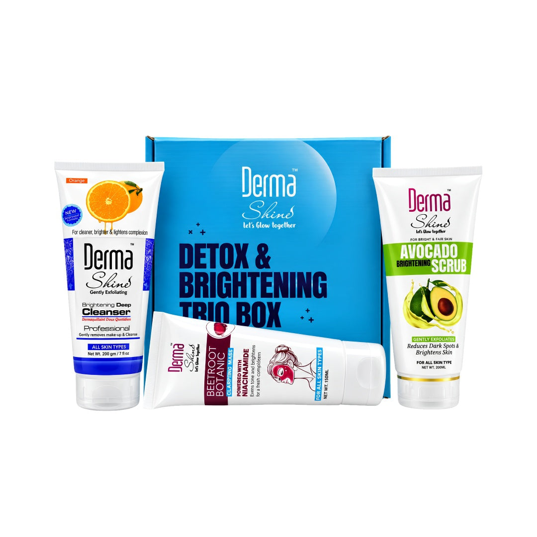 Derma Shine Brightening & Detox Trio Box
