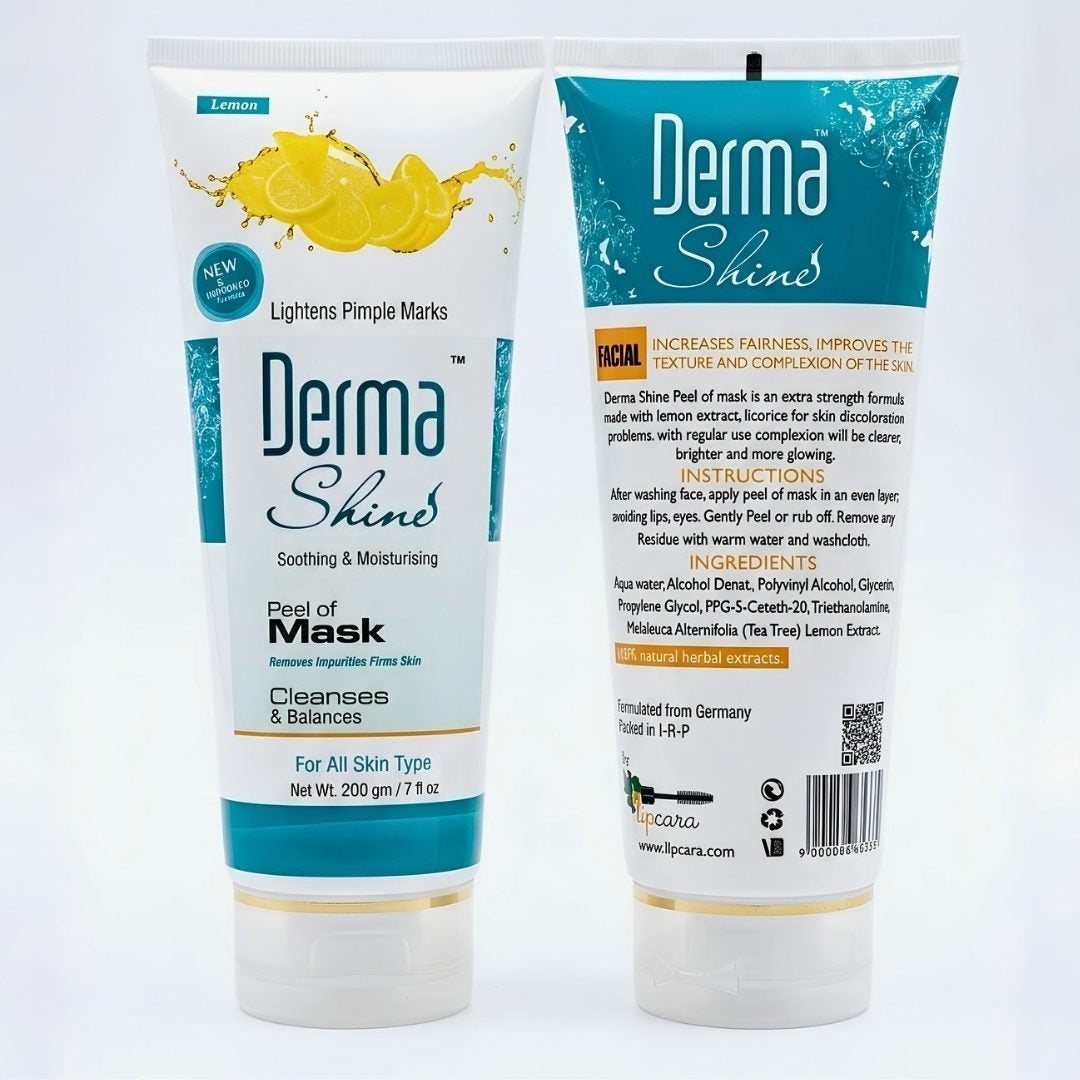 Derma Shine Lemon Peel Off Mask 200g - Lipcara
