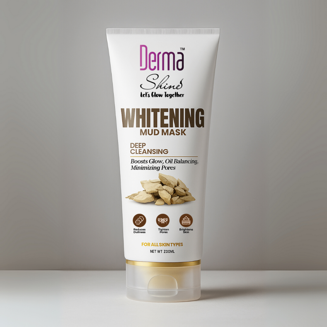 Derma Shine Mud Whitening Mask - Lipcara