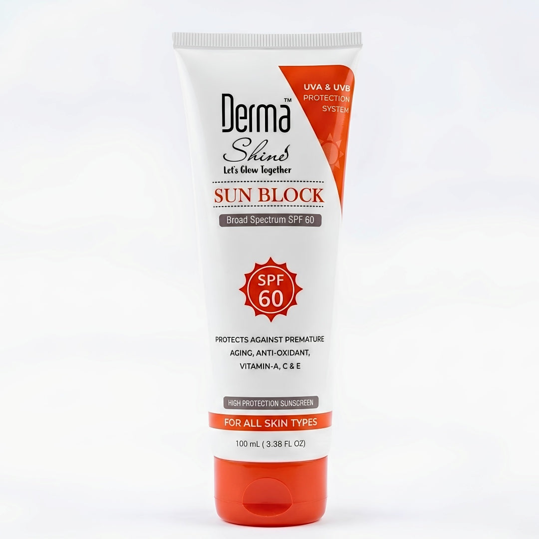 Derma Shine Sunblock SPF 60 100ml - Lipcara