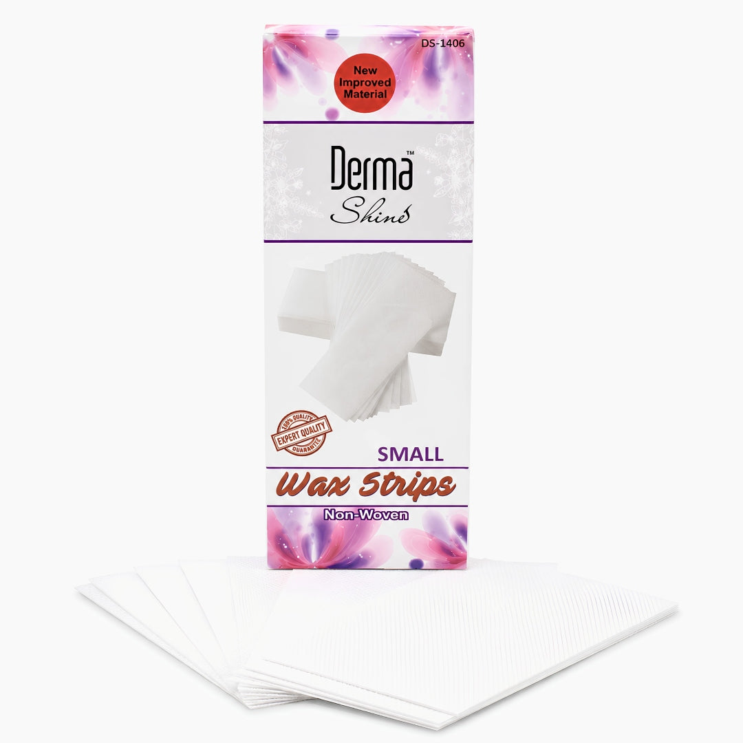 Derma Shine Wax Strips - Non-Woven - 50 Strips Pack - Lipcara