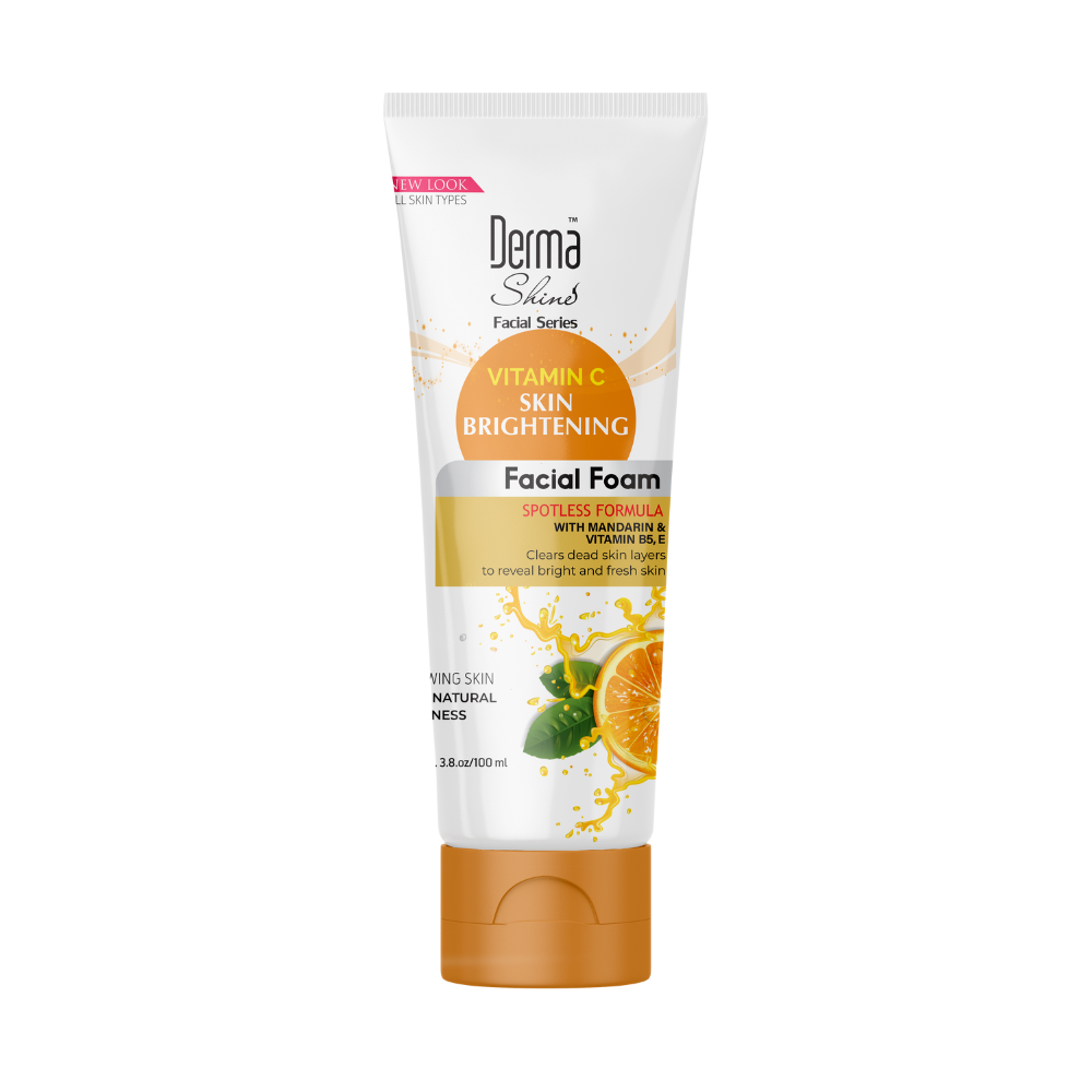 Derma Shine vitamin C Skin Brightening Facial Foam - Lipcara