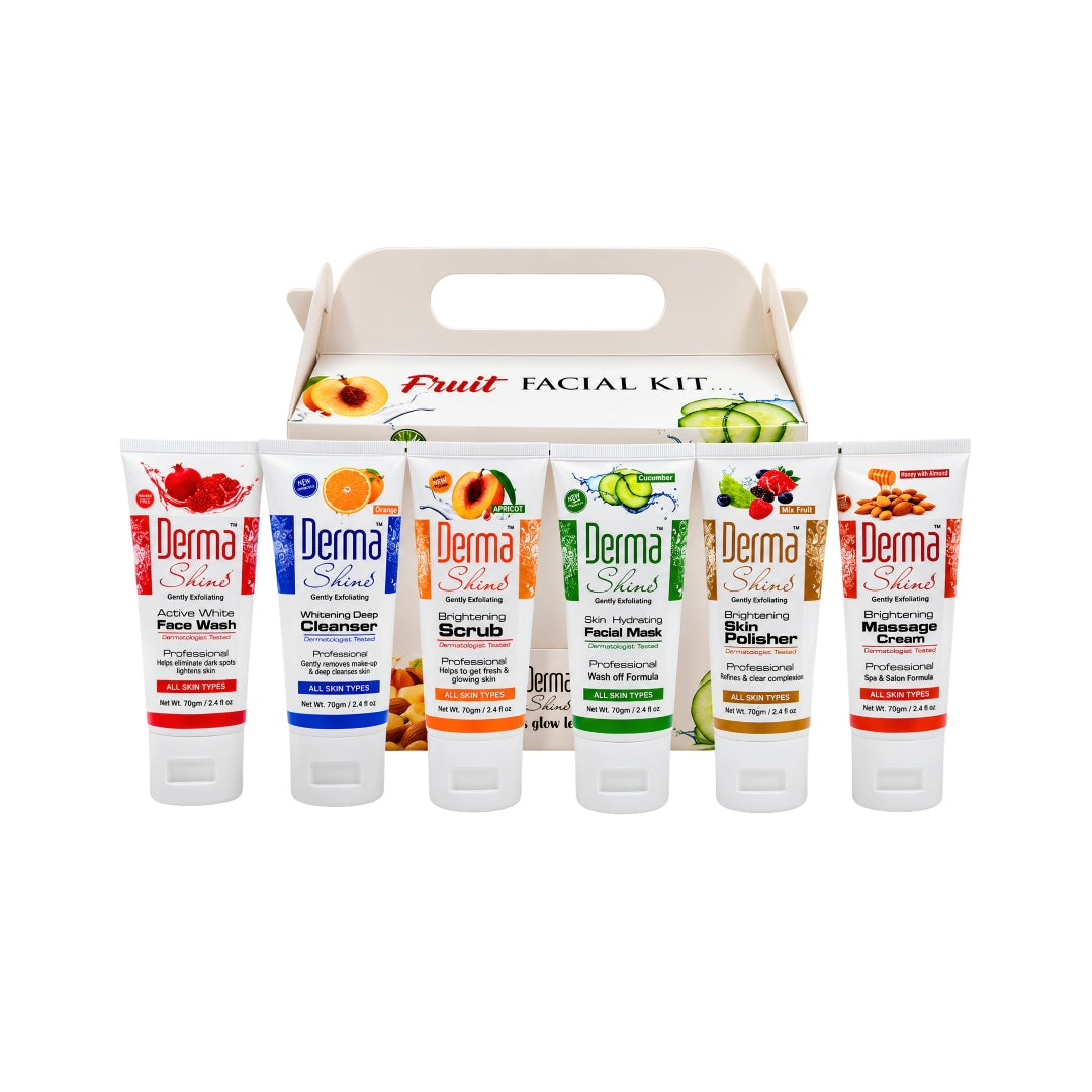 Derma Shine Mini Fruit Facial Kit 70g - Lipcara