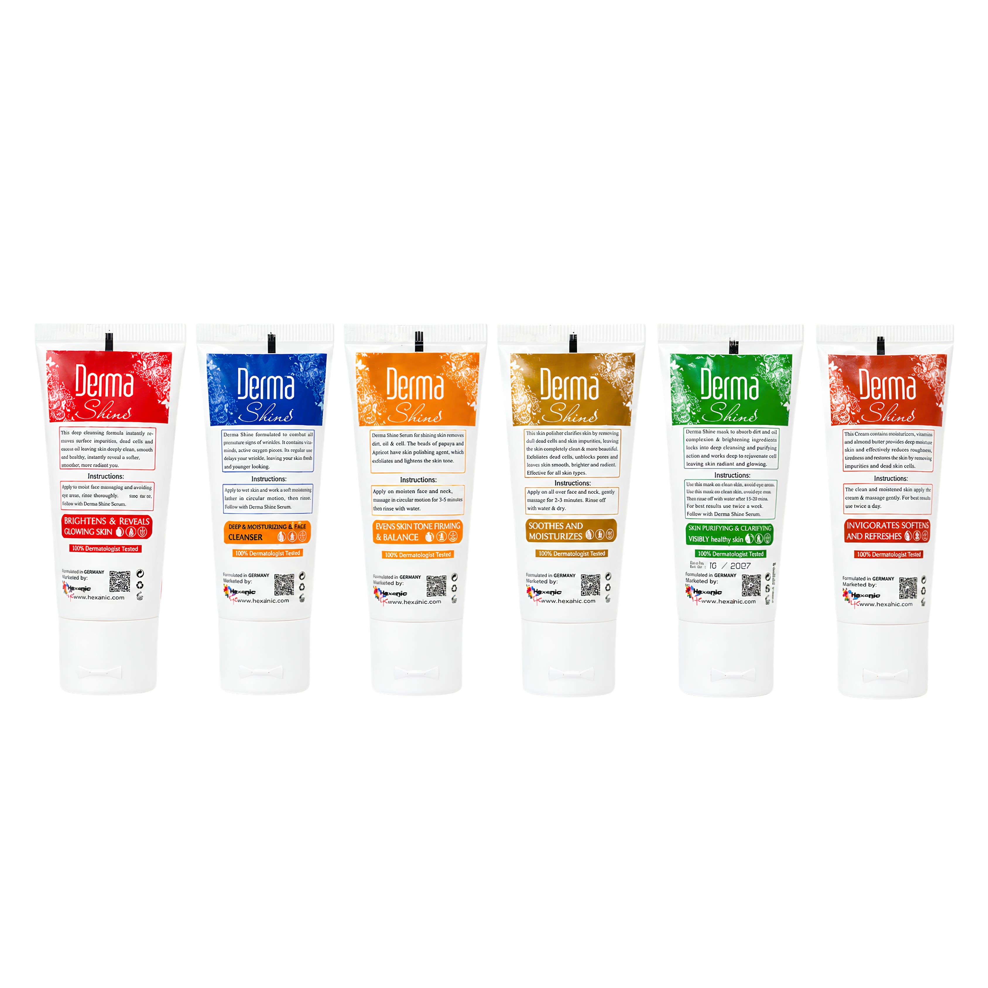 Derma Shine Mini Fruit Facial Kit 70g