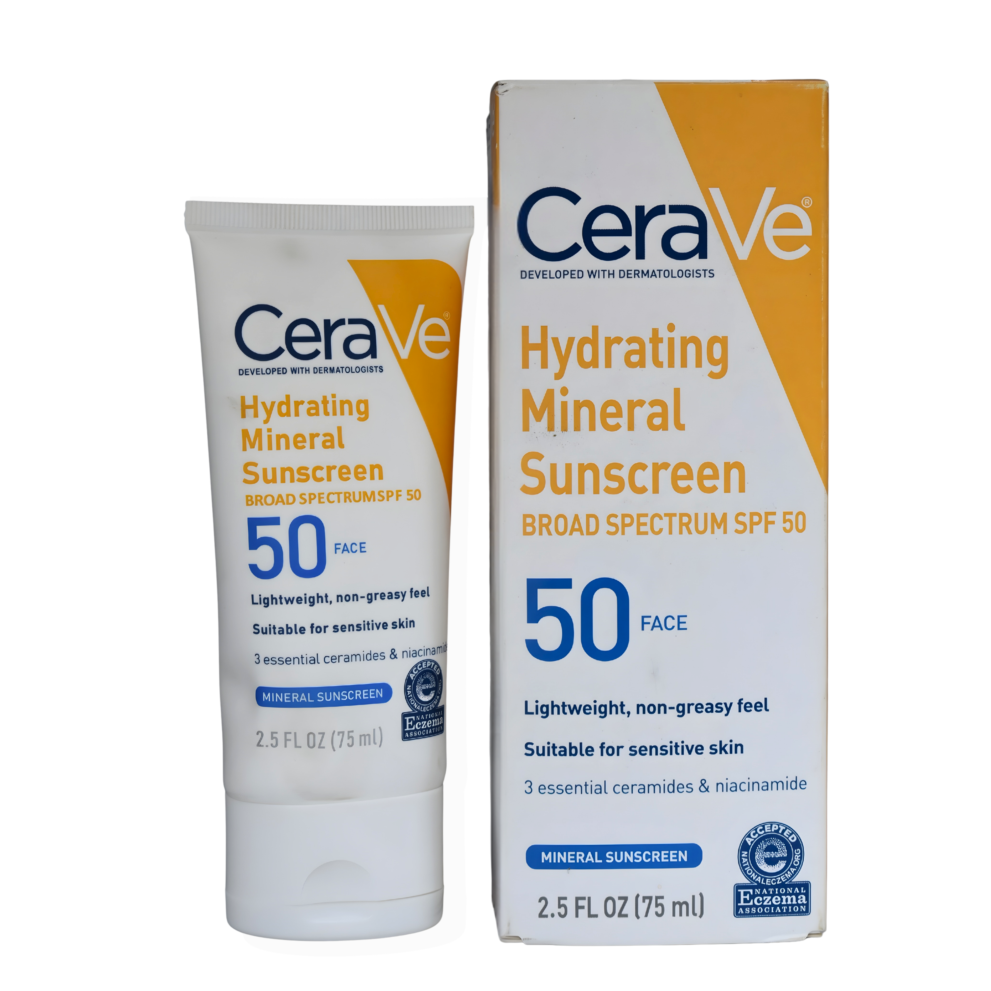 Cerave Hydrating Mineral SunScreen SPF 50 75ml - Lipcara
