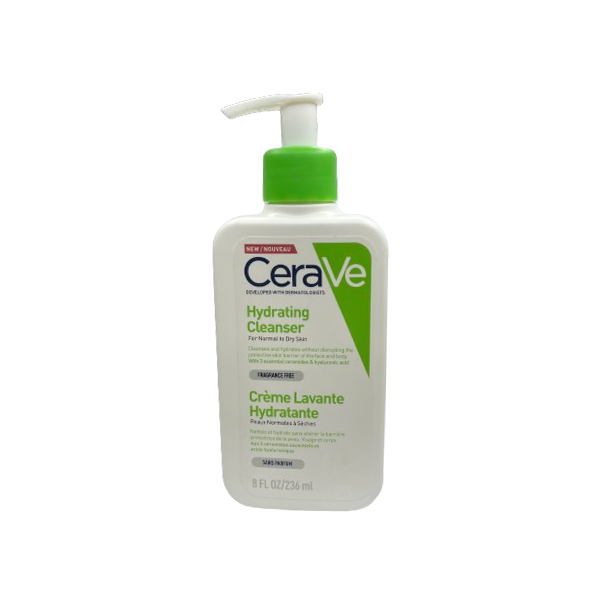 Cerave Hydrating Cleanser For Normal to Dry Skin 236ml - Lipcara