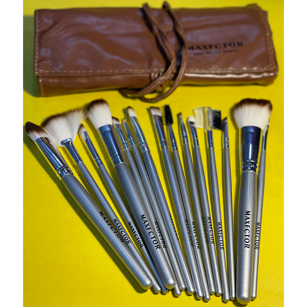 Maxfctor Silky Makeup Brushes Set 15Pcs - Lipcara
