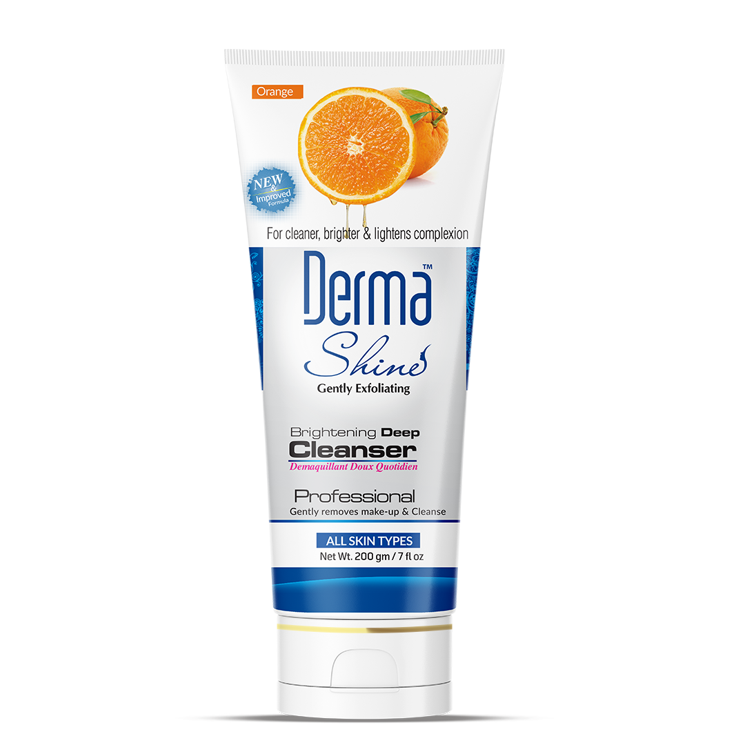 Derma Shine Orange Extract Cleanser Facial kit Skincare Lipcara