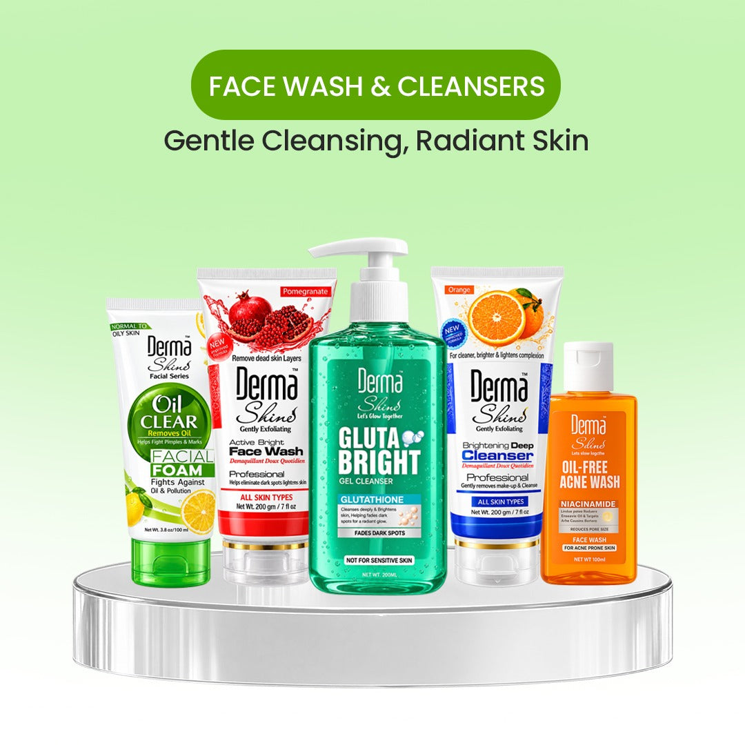 Derma Shine Face Wash & Cleansers