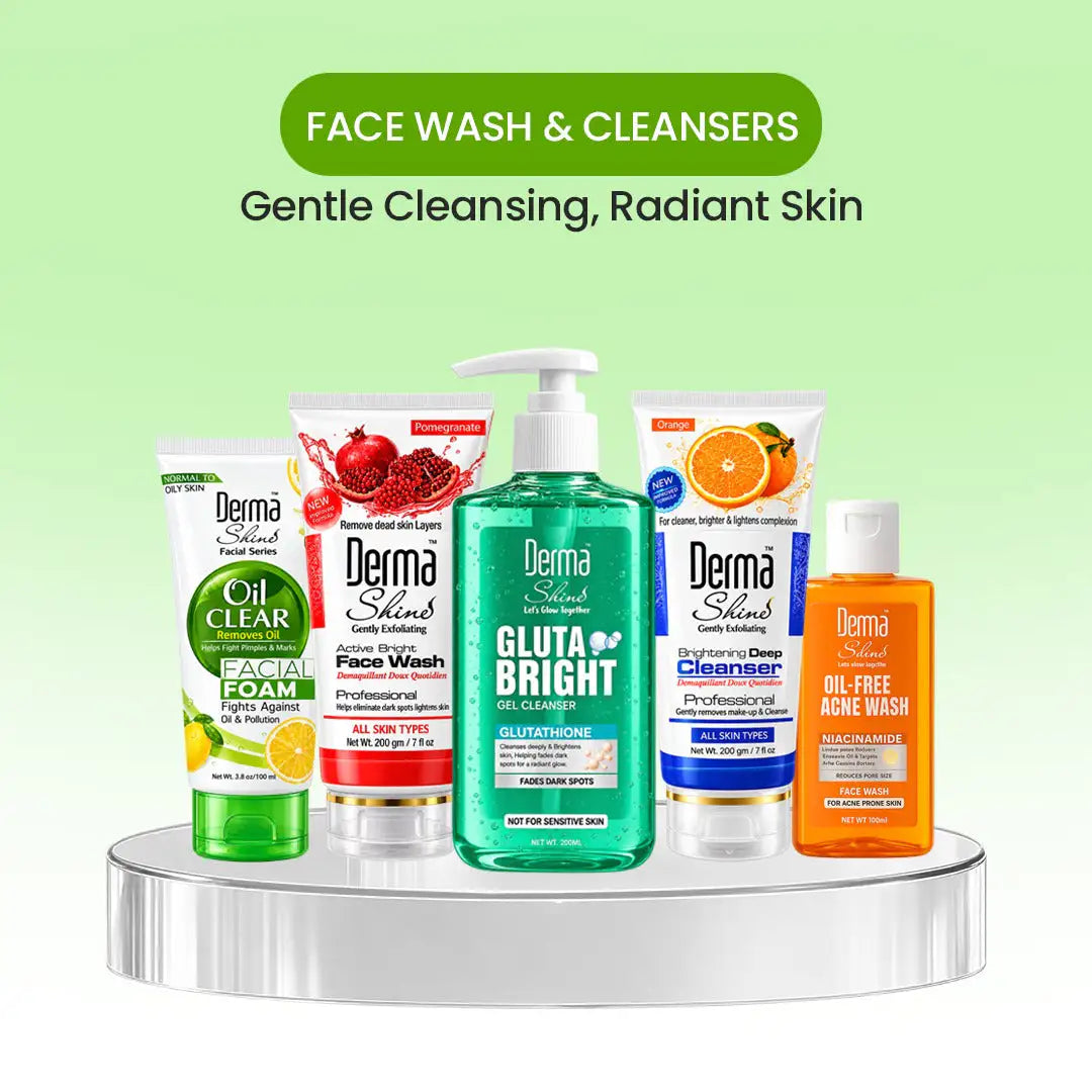 Derma Shine Face Wash & Cleansers