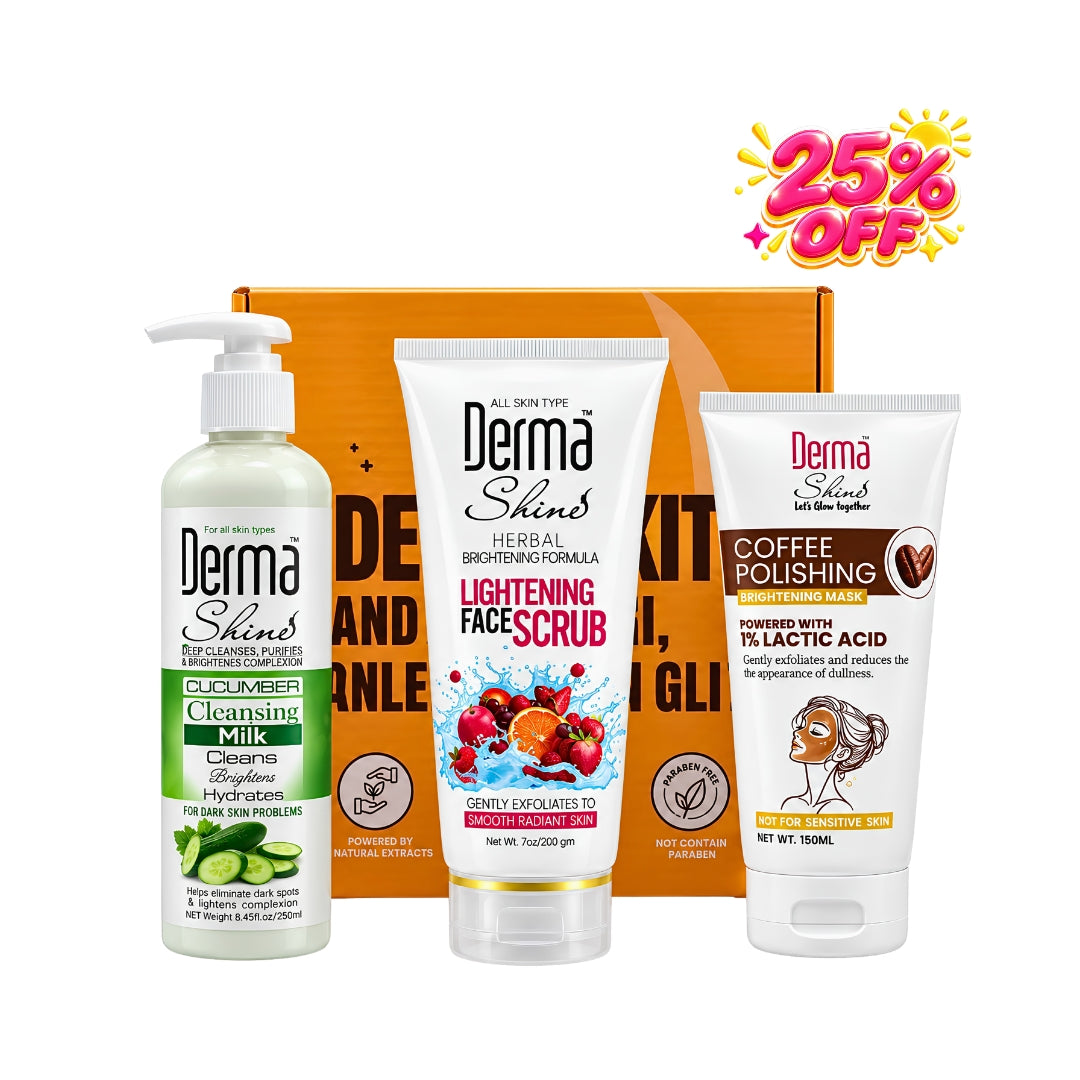 Derma Shine DE - TAN Trio Kit