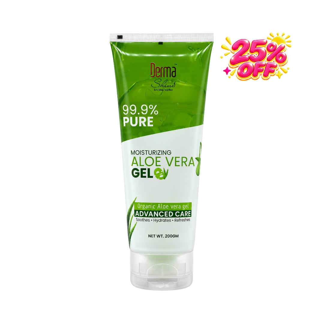 Derma Shine Pure Aloe Vera Gel 200g - Lipcara