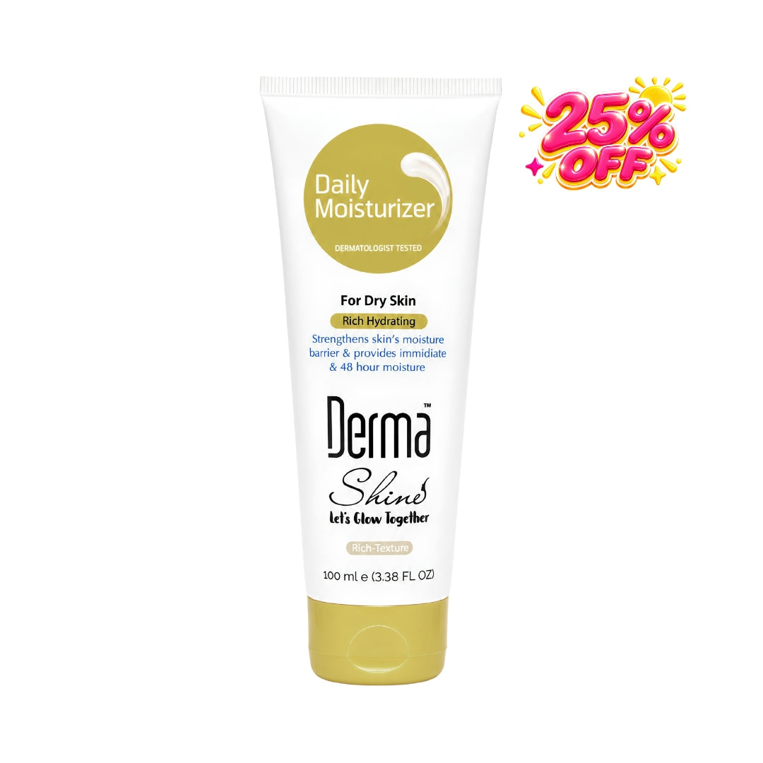 Derma Shine Daily Moisturizer For Dry Skin - Lipcara