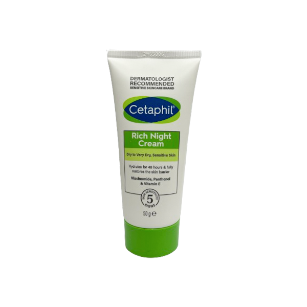 Cetaphil Rich Night Cream - Lipcara