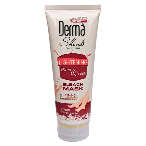 Derma Shine Hand and Feet Lightening Bleach Mask - Lipcara