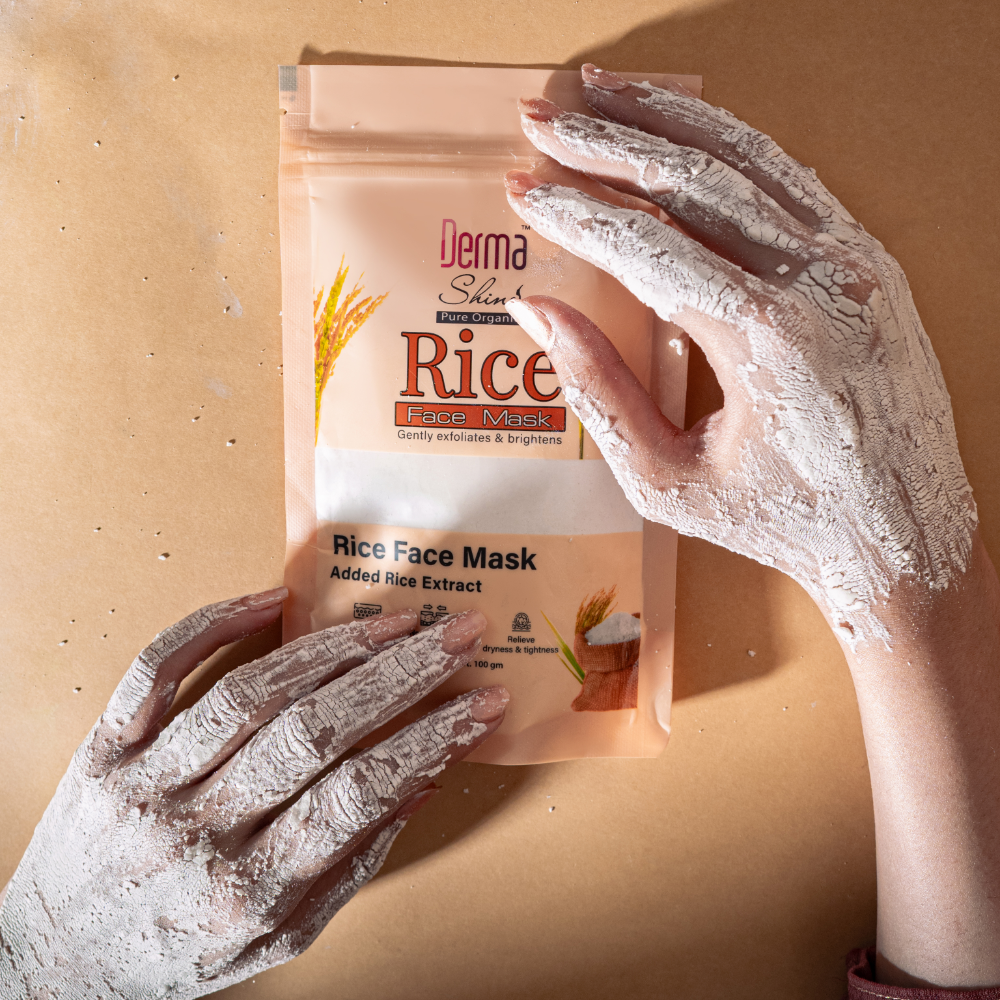 Derma Shine Rice Face Mask