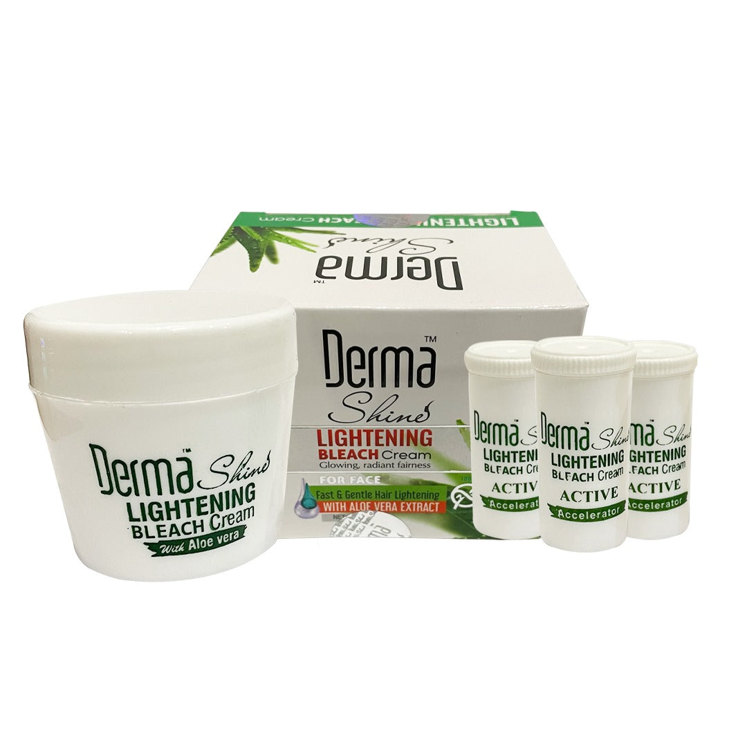 Derma Shine Hair Lightening Bleach Cream 90gm - Lipcara