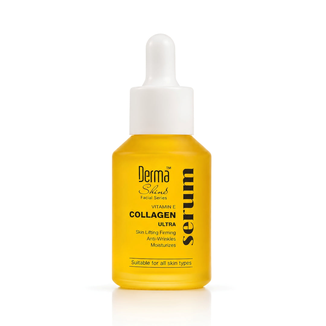 Derma Shine Collagen Face Serum With Vitamin E Formula 30ml - Lipcara
