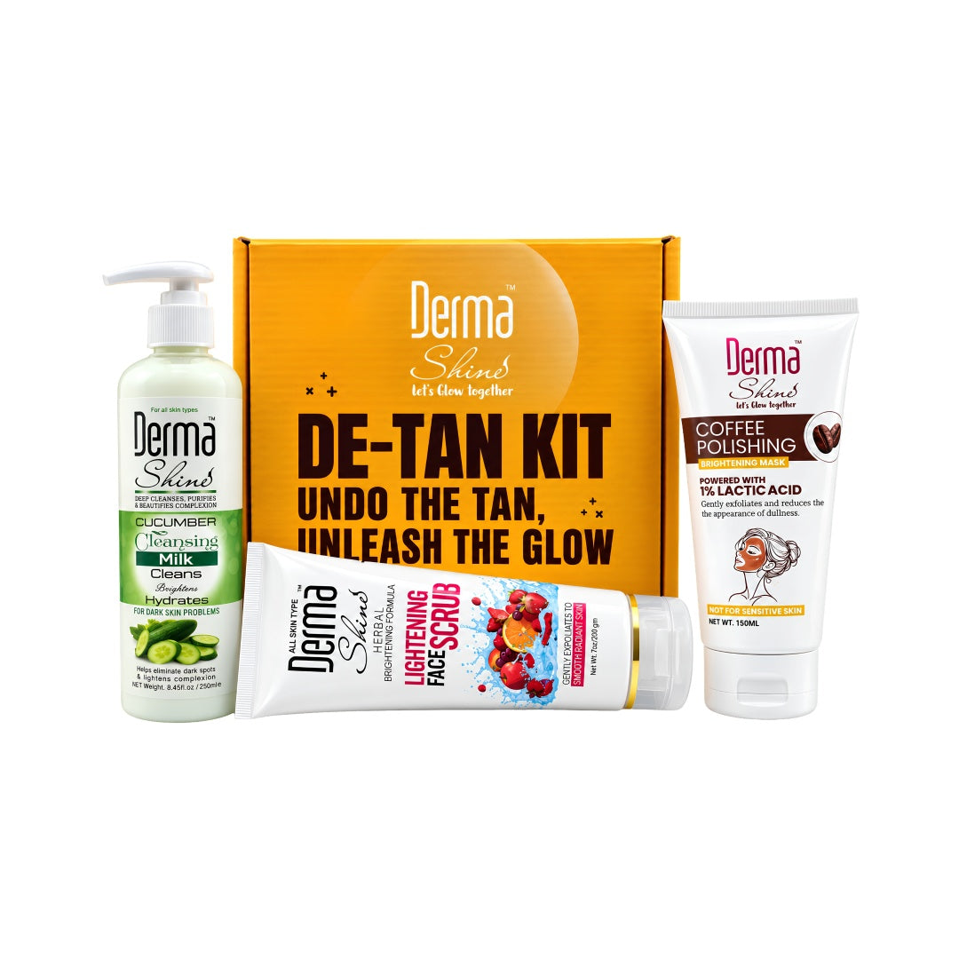 Derma Shine DE - TAN Trio Kit - Lipcara