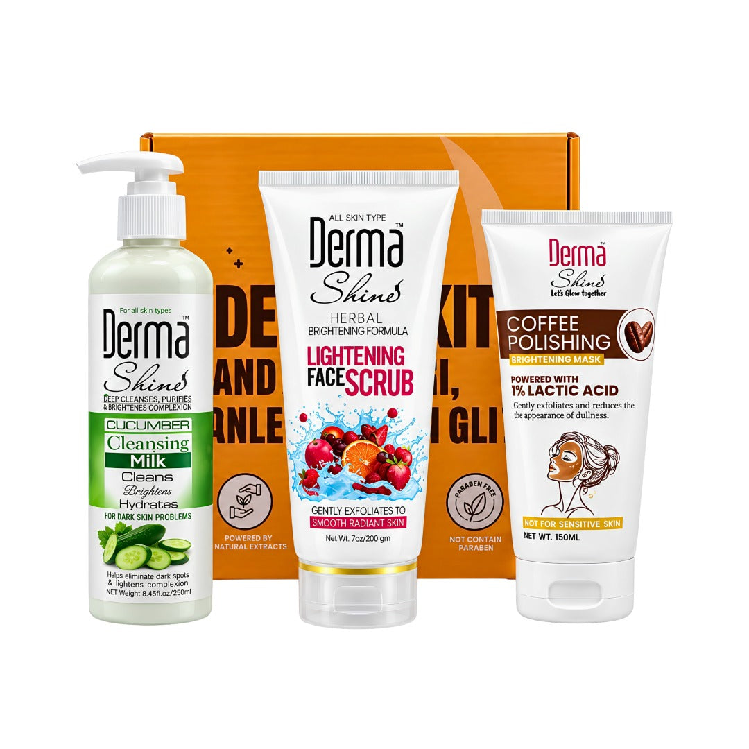 Derma Shine DE - TAN Trio Kit - Lipcara