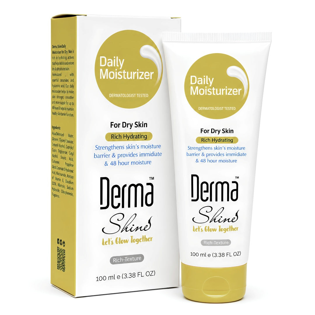 Derma Shine Daily Moisturizer For Dry Skin - Lipcara