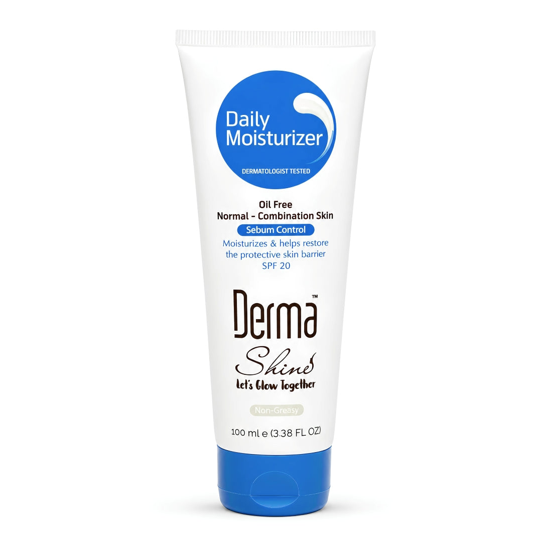 Derma Shine Daily Moisturizer Oil Free For Normal - Combination Skin - Lipcara