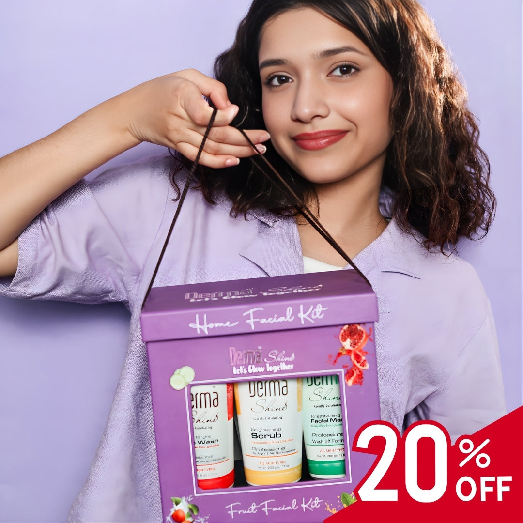 Derma Shine Fruit Facial Kit