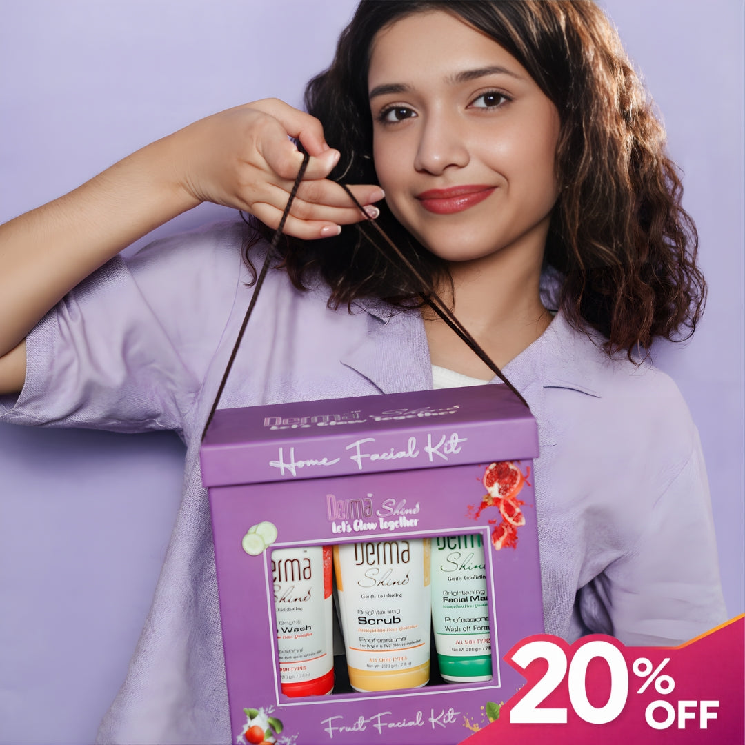 Derma Shine Fruit Facial Kit