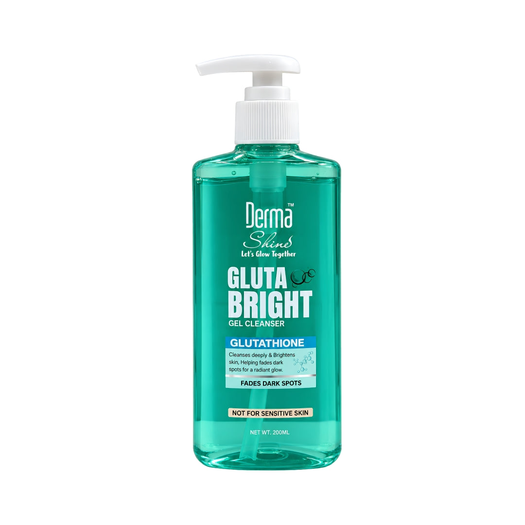 Derma Shine Gluta Bright Gel Cleanser 200ml - Lipcara