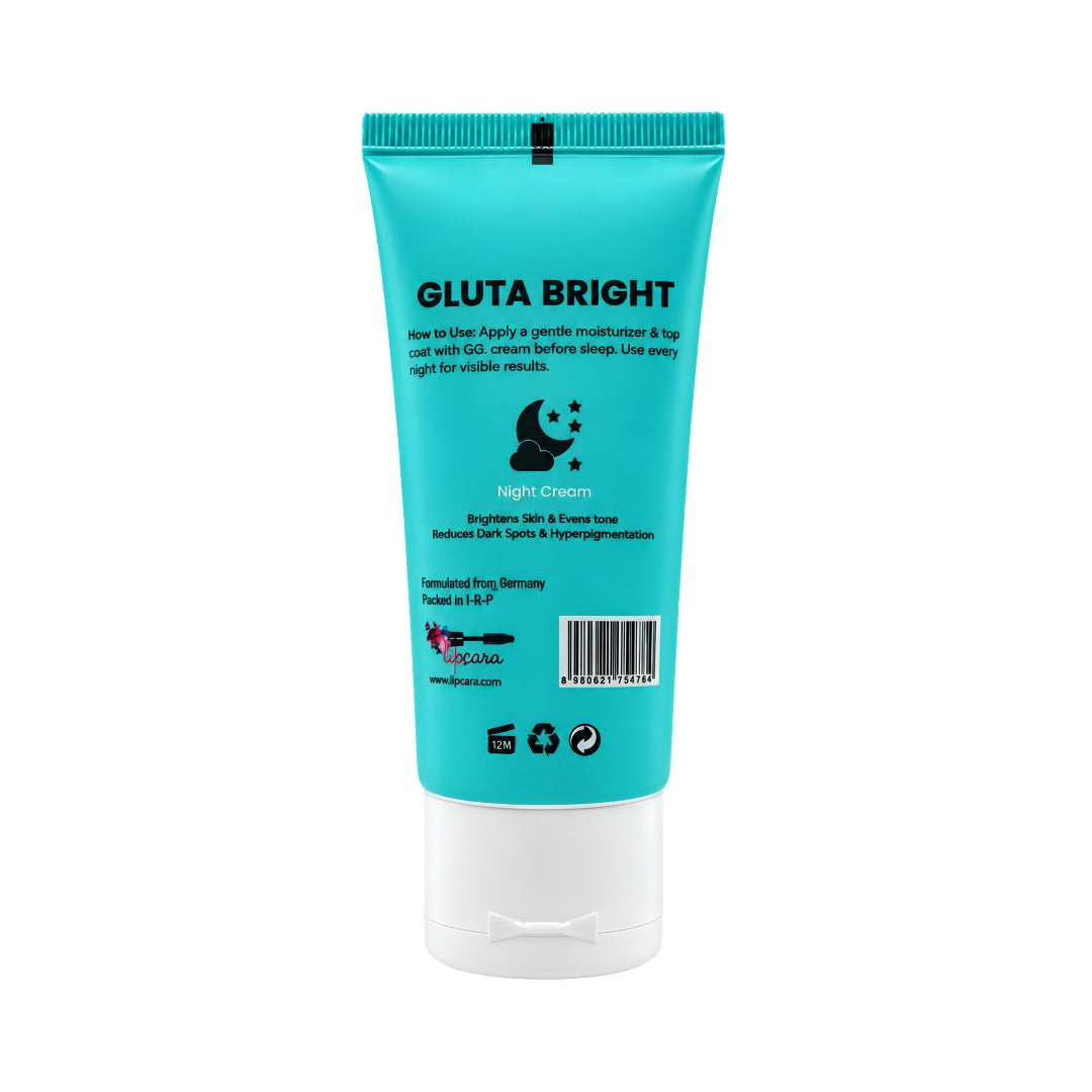 D Premium Gluta Bright Night Cream - Lipcara