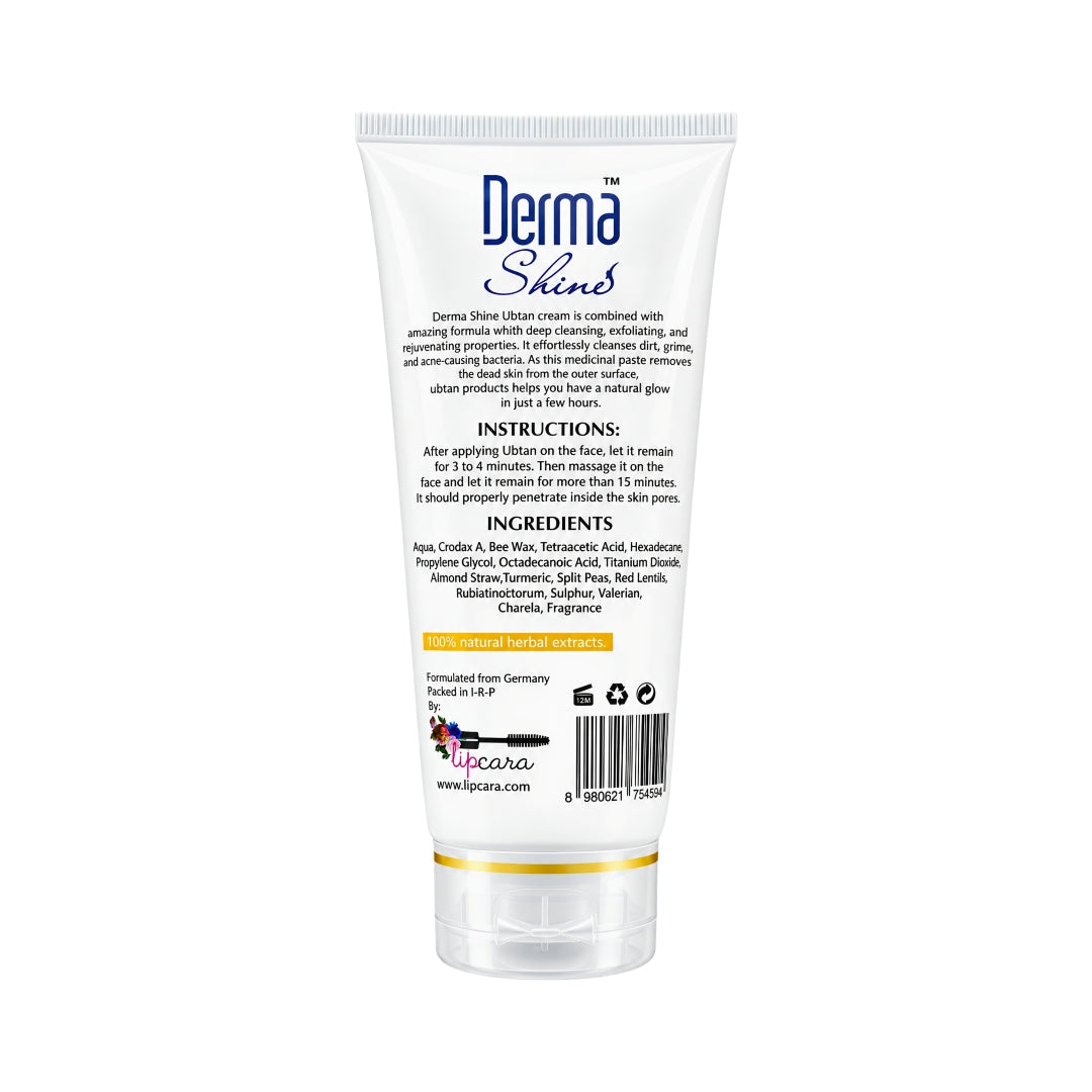 Derma Shine Herbal Ubtan Cream 200g - Lipcara