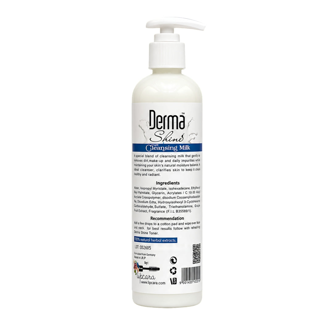 Derma Shine Whitening Cleansing Milk - Lipcara