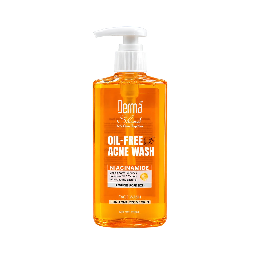 Derma Shine Oil Free  Acne Wash 200ml - Lipcara