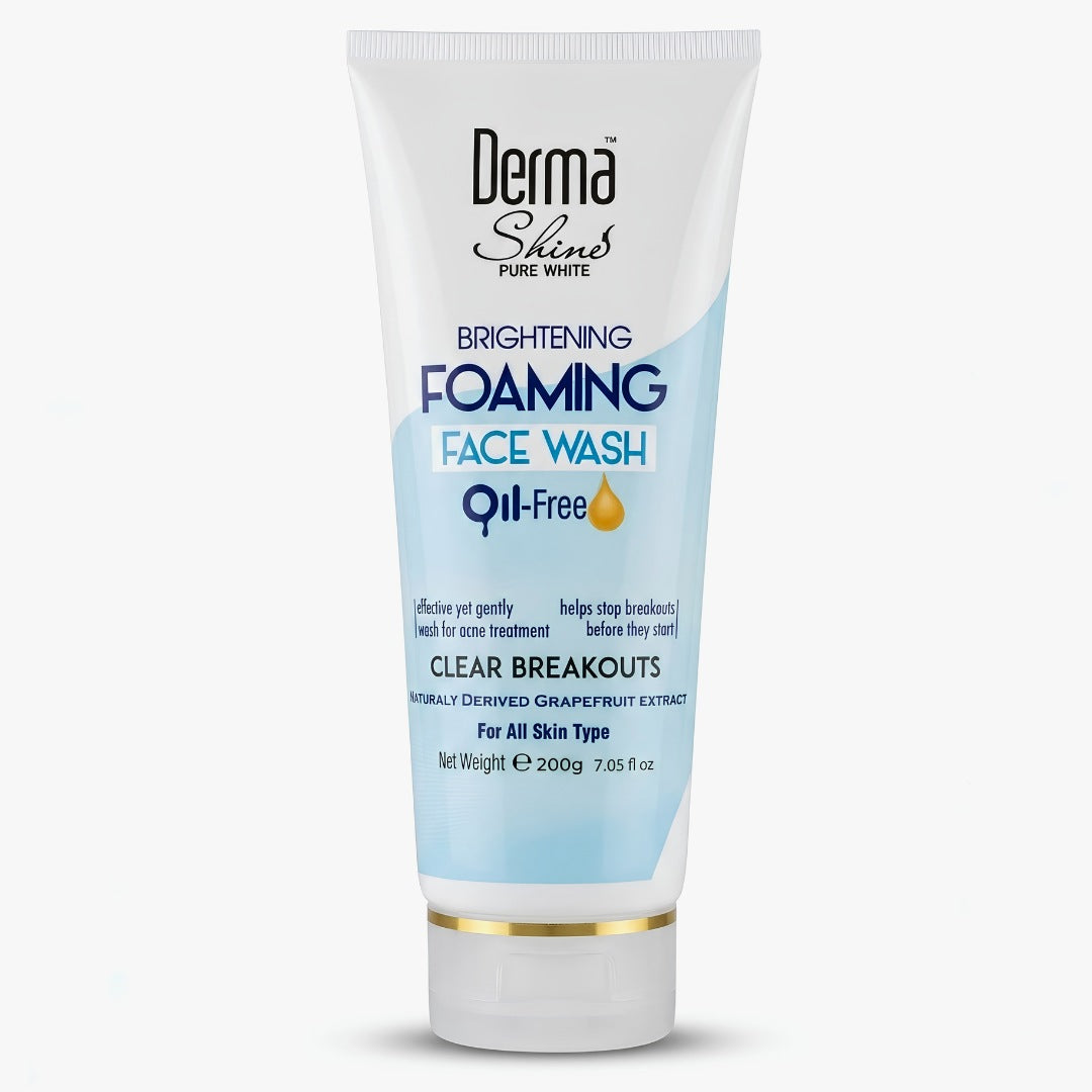 Derma Shine Oil Free Foaming Face Wash - Lipcara