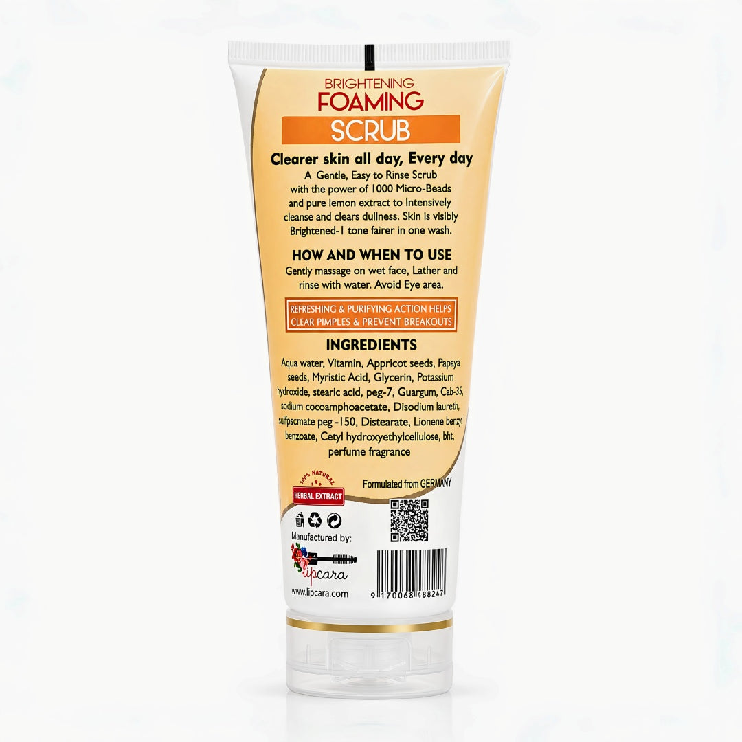 Derma Shine Oil Free Foaming Scrub - Lipcara