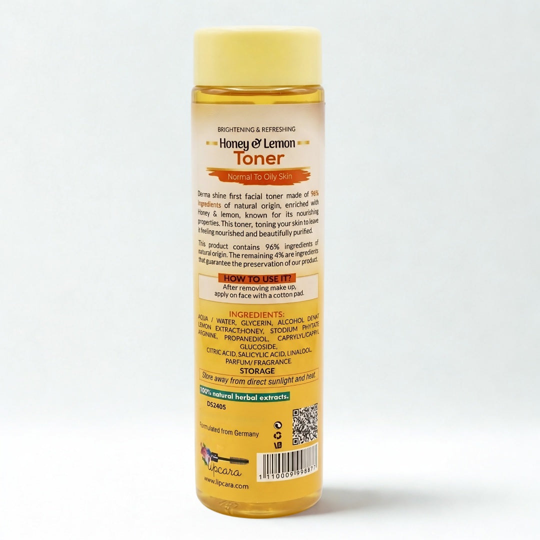 Derma Shine Toner with Honey and Lemon - Lipcara