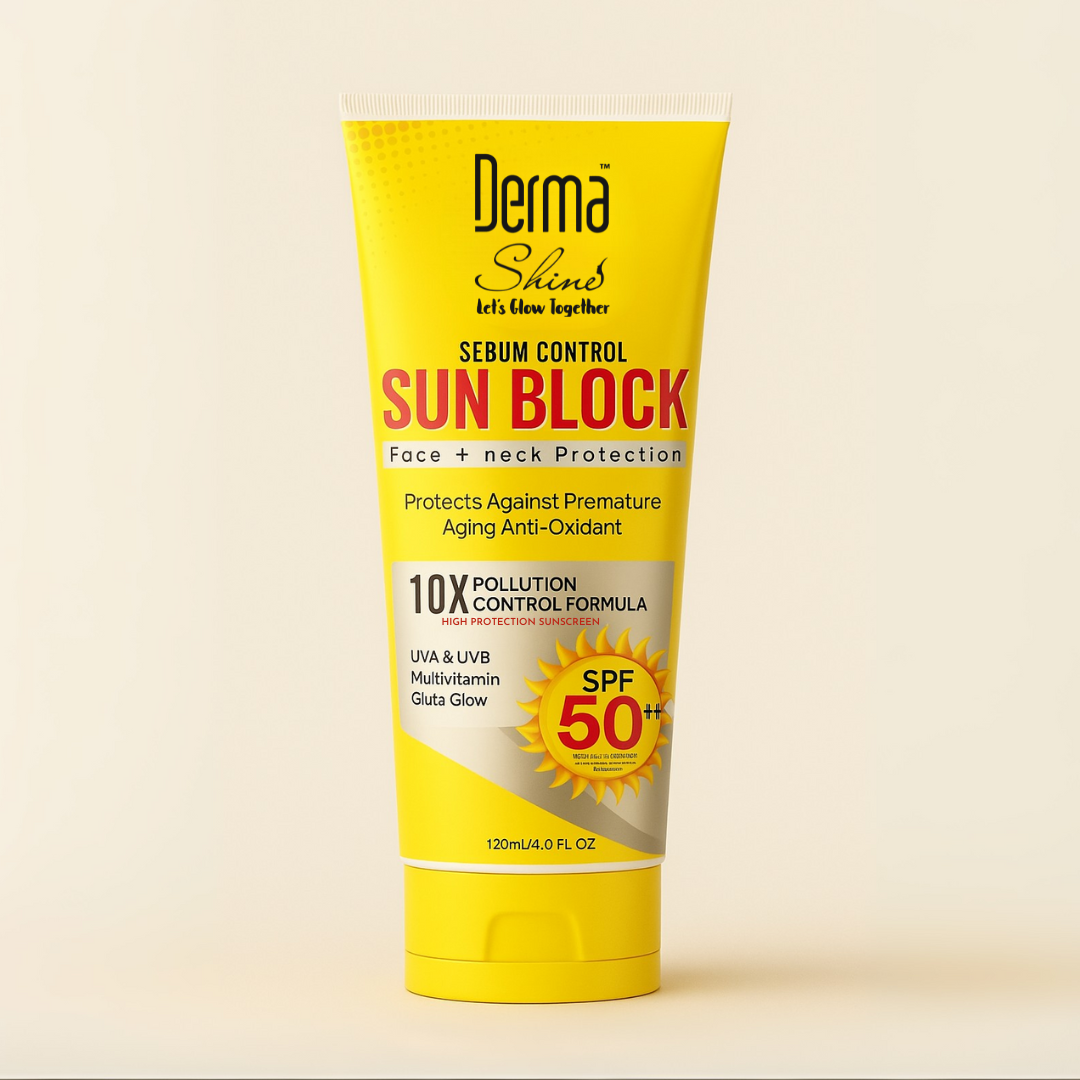 Derma Shine Sunblock SPF 50 Face & Neck – Lipcara